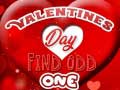 Mäng Valentines Day Find Odd One
