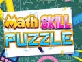 Mäng Math Skill Puzzle