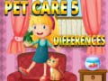 Mäng Pet Care 5 Differences