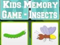 Mäng Kids Memory game - Insects