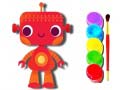 Mäng Back to School: Robot Coloring Book