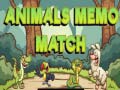 Mäng Animals Memo Match