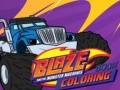 Mäng Baze and the monster machines Coloring Book