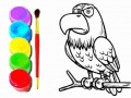 Mäng Eagle Coloring Book
