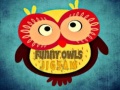 Mäng Funny Owls Jigsaw