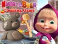 Mäng Masha And The Bear Cleaning Game