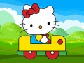 Mäng Cute Kitty Car Jigsaw