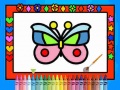 Mäng Color and Decorate Butterflies