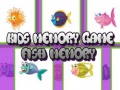 Mäng Kids Memory Game Fish Memory