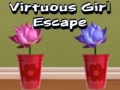 Mäng Virtuous Girl Escape