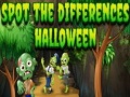 Mäng Spot the differences halloween