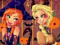 Mäng Princess Halloween Jigsaw