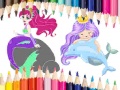 Mäng Mermaid Coloring Book