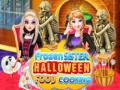 Mäng Frozen Sister Halloween Food Cooking 