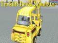 Mäng Forklift Drive Simulator