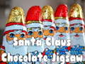 Mäng Santa Claus Chocolate Jigsaw