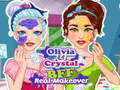 Mäng Crystal and Olivia BFF Real Makeover