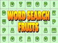 Mäng Word Search Fruits