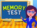 Mäng Memory Test