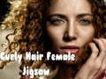 Mäng Curly Hair Female Jigsaw