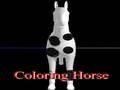 Mäng Coloring horse