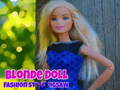 Mäng Blonde Doll Fashion Style Puzzle