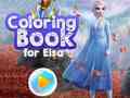 Mäng Coloring Book For Elsa