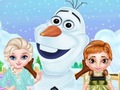 Mäng Frozen Sisters Snow Fun