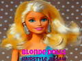 Mäng Blonde Dolls Hairstyle Jigsaw