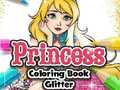 Mäng Princess Coloring Book Glitter