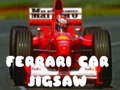 Mäng Ferrari Car Jigsaw