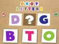 Mäng Drop Letters