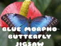 Mäng Blue Morpho Butterfly Jigsaw