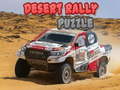 Mäng Desert Rally Puzzle