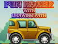 Mäng Fun racer with Drawing path