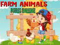 Mäng Farm Animals Puzzles Challenge