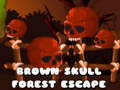 Mäng Brown Skull Forest Escape