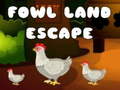 Mäng Fowl Land Escape