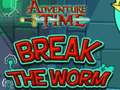 Mäng Adventure Time Break the Worm
