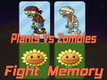 Mäng Plants vs Zombies Fight Memory