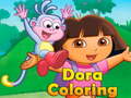 Mäng Dora Coloring