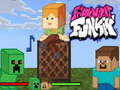 Mäng Friday Night Funkin Minecraft Steve vs Creeper