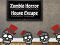 Mäng Zombie Horror House Escape