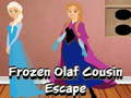 Mäng Frozen Olaf Cousin Escape