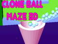 Mäng Clone Ball Maze 3D
