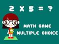 Mäng Math Game Multiple Choice