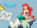 Mäng The Little Mermaid Coloring Book