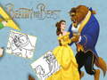 Mäng Beauty & the Beast Coloring Book