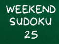 Mäng Weekend Sudoku 25