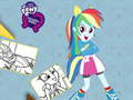 Mäng Equestria Girls Coloring Book